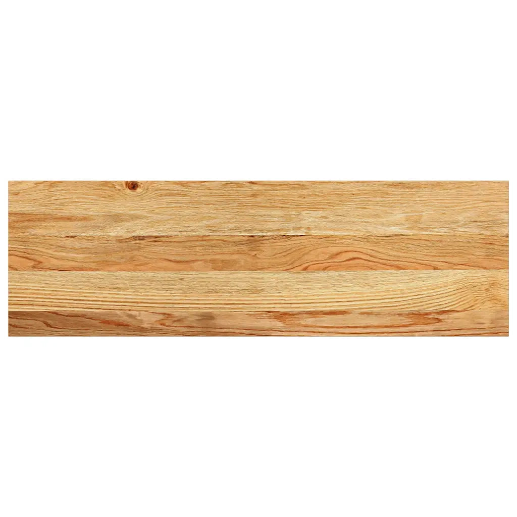 Gradini 2 pz Marrone Chiaro 80x25x2 cm Legno Massello Rovere