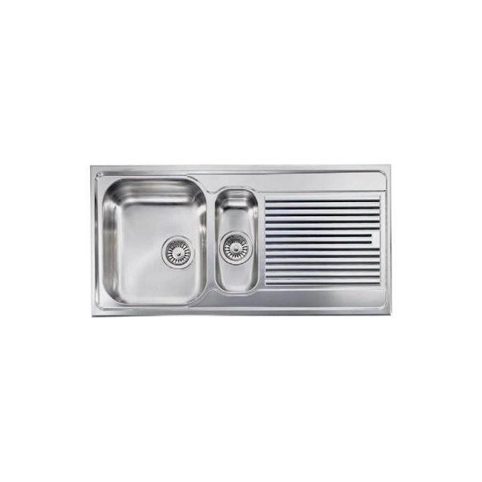CM Zenith plus 100 x 50 2V Lavello ad incasso Rettangolare Acciaio inossidabile
