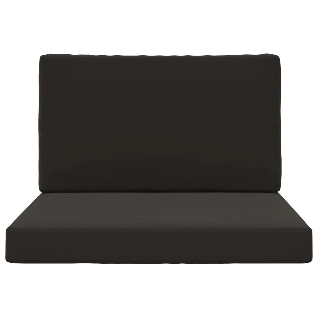 Cuscino per divano da esterno 2 pcs Nero Poliestere