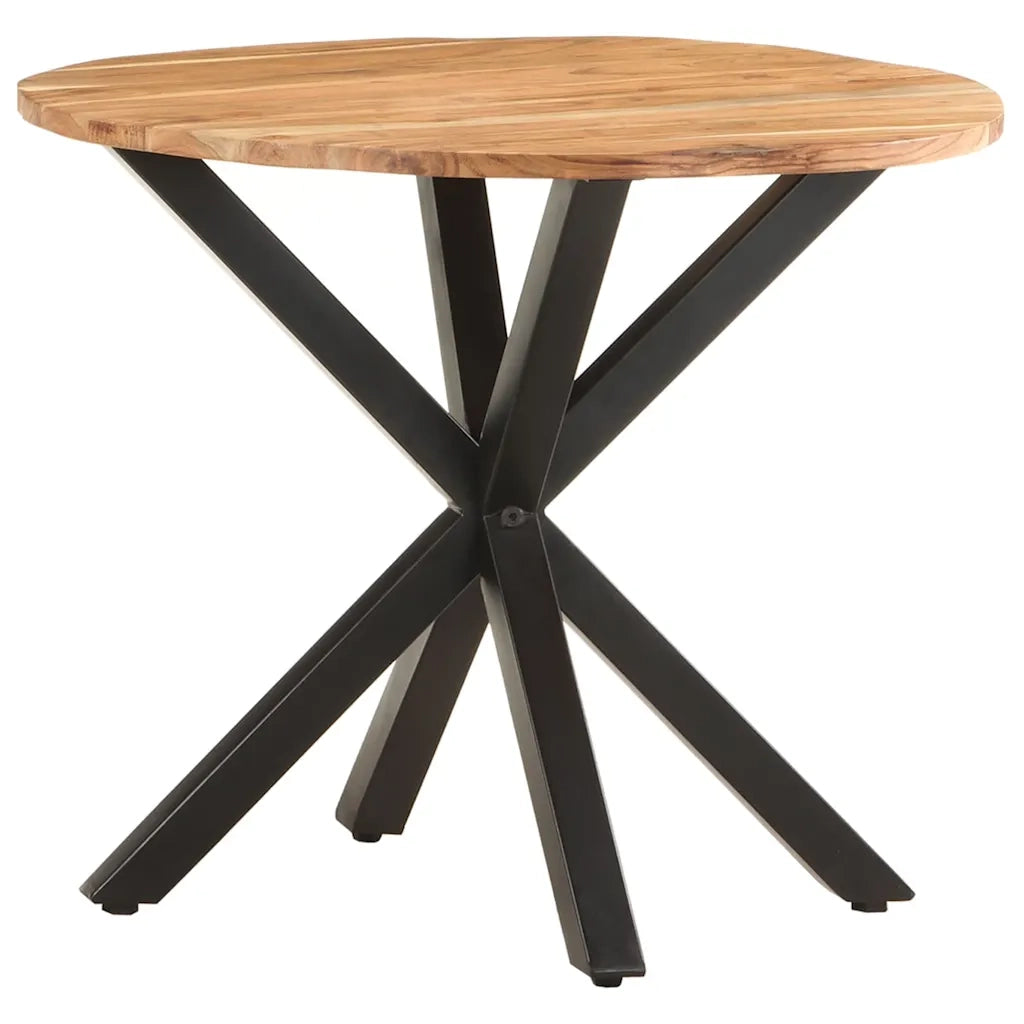 Tavolino | Tavolo laterale di Servizio 68x68x56 cm in Legno Massello di Acacia