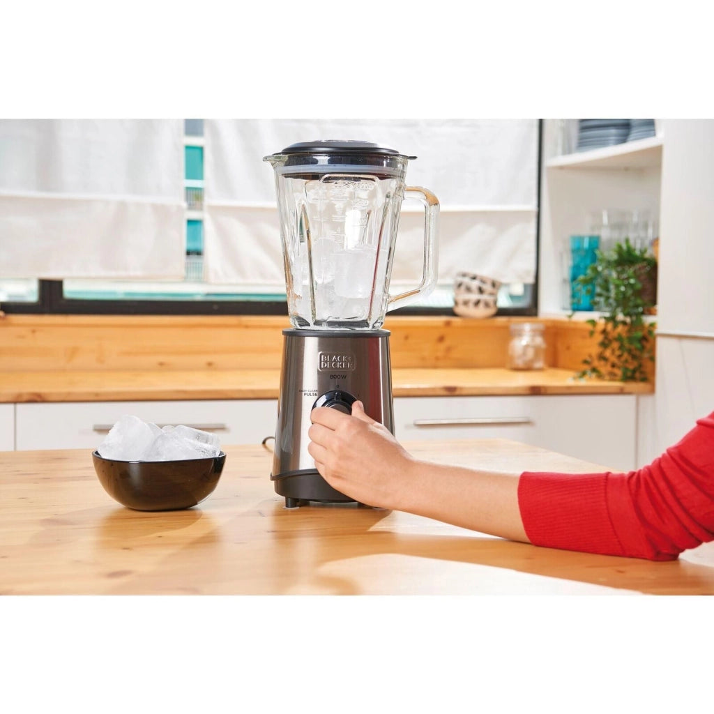 Black & Decker BXJB800E Frullatore da tavolo 800 W Nero, Trasparente