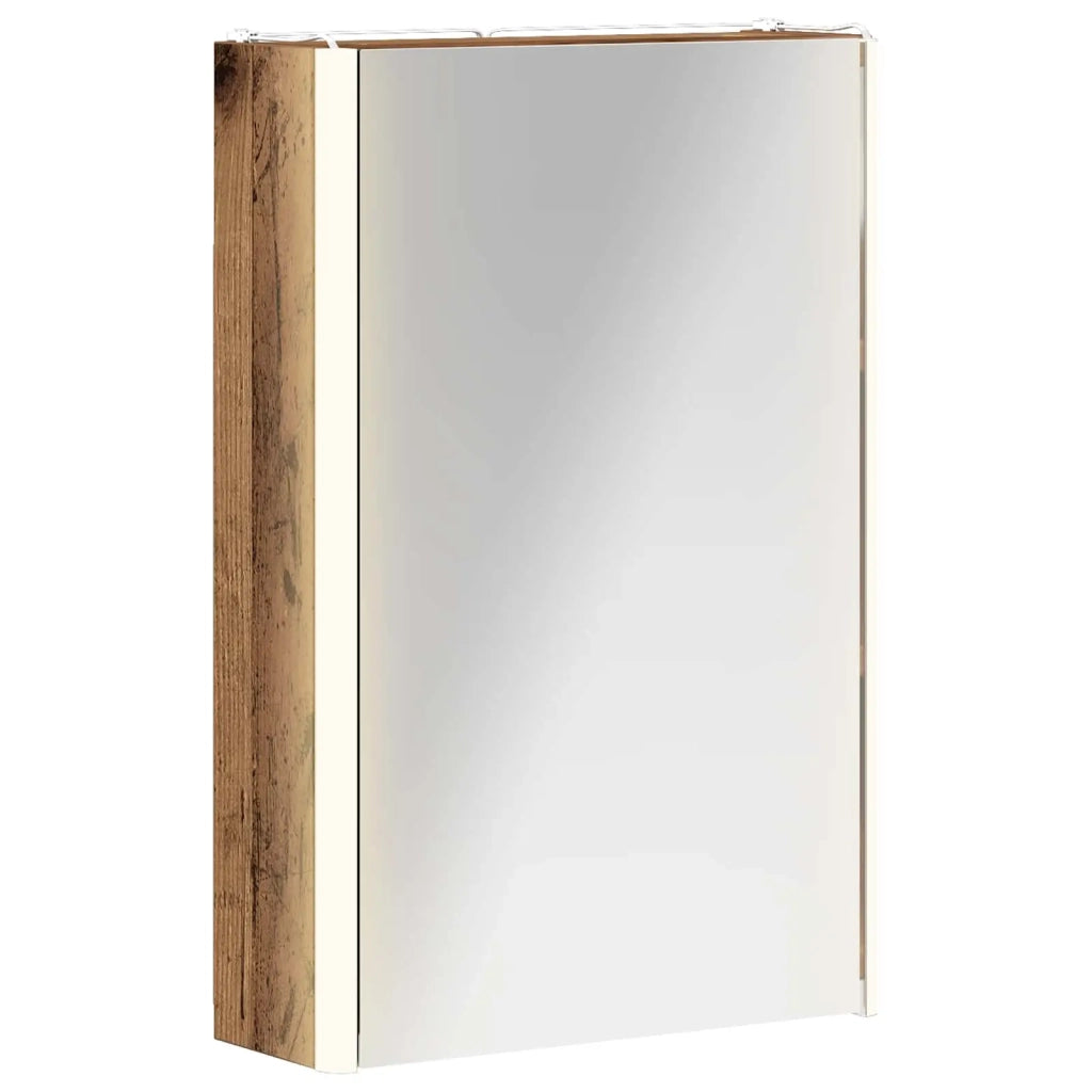 Mobiletto per specchio da bagno Legno vecchio 33 x 11,5 x 50 cm