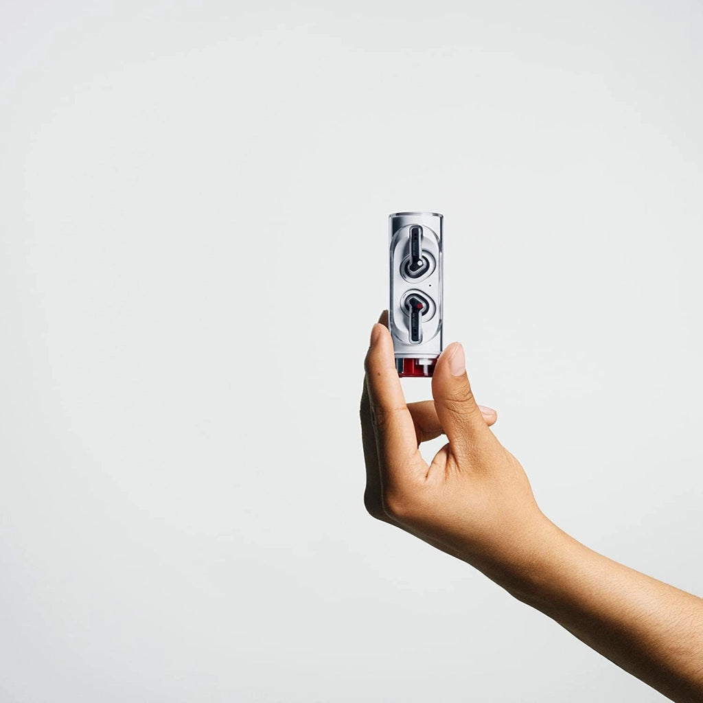 Nothing Ear (Stick) - Auricolari senza fili, design ergonomico e confortevole, driver dinamico personalizzato, tecnologia Clear Voice, controlli per gesti, 4.4 g, Bianco