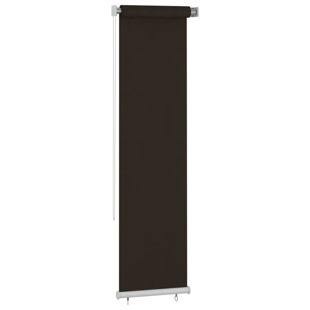 Tenda a Rullo per Esterni 65(L)x230(A) cm Marrone HDPE 312978