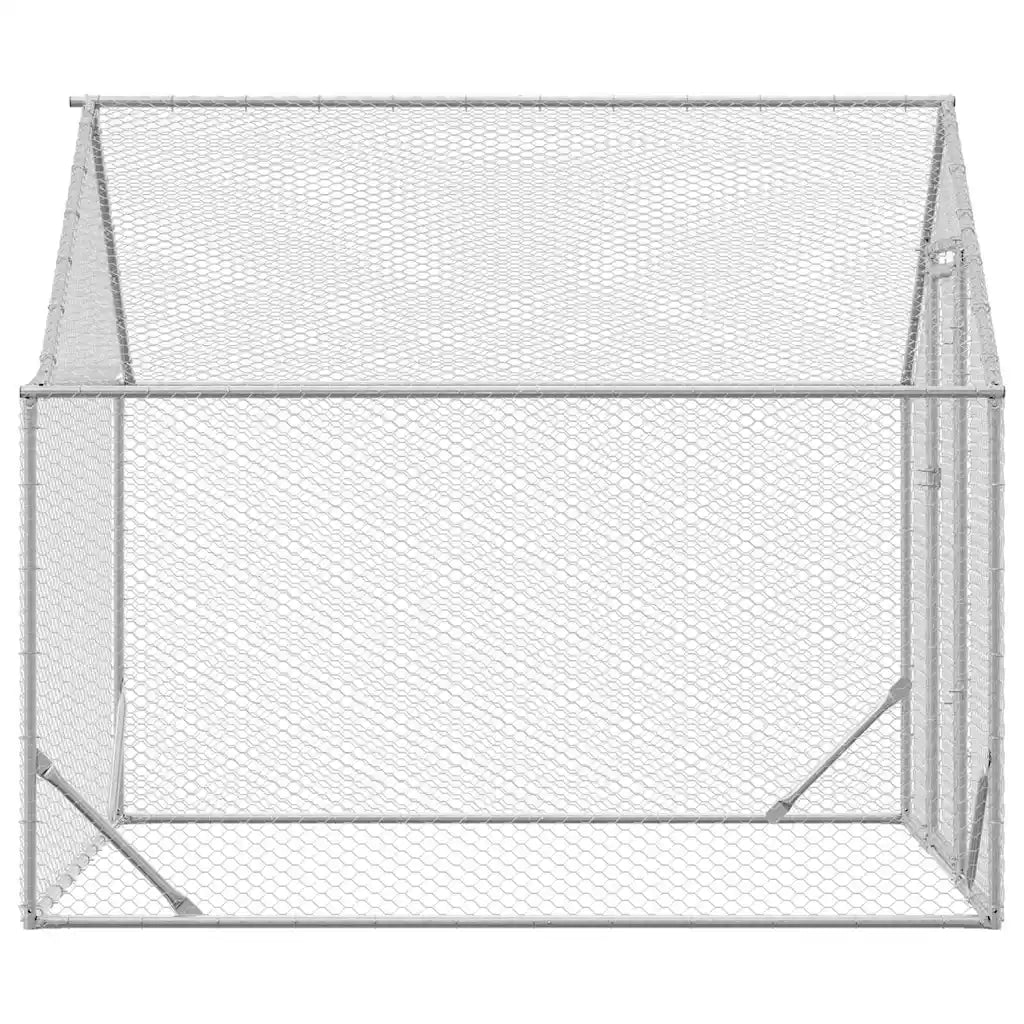 Gabbia per polli Argento 200 x 170 x 177 cm Acciaio zincato 42023409