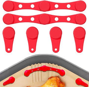 Accessori per Airfryer - Supporto per Carta da forno in silicone - Resistenti al calore e magnetici - Accessori per Airfryer - Sostegno per carta da forno - Presa perfetta - Cucina in sicurezza - Accessori per Airfryer