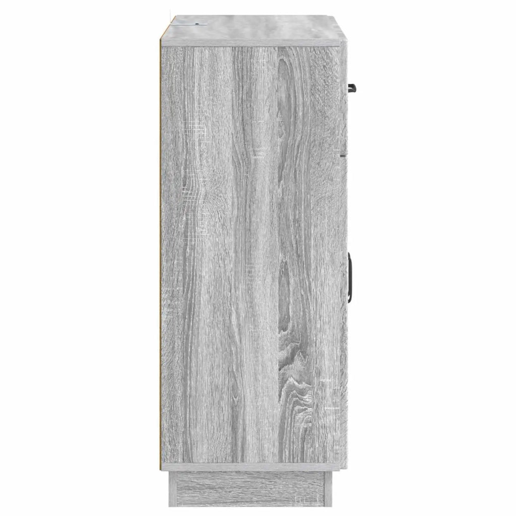 Credenza Grigio Sonoma 66 x 34,5 x 87 cm Legno ingegnerizzato 895331