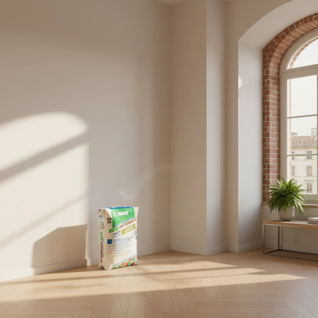 Mapei mape-antique nhl eco intonaco di fondo traspirante per murature 25 kg