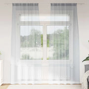 Tenda in Velo 2 pcs Grigio scuro 245 x 140 cm Poliestere 4108030