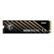 Msi spatium m470 pro pcie 4.0 nvme m.2 1tb pci express 4.0 3d nand - S78-440L0J0-P83