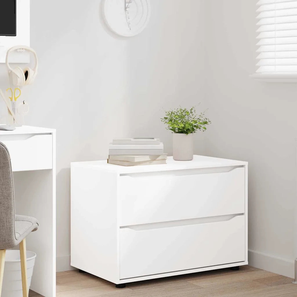 Armadio Bianco 80 x 48 x 57 cm Legno multistrato