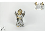 Decorazione Casa Angelo con Corona di Stelle 26 cm