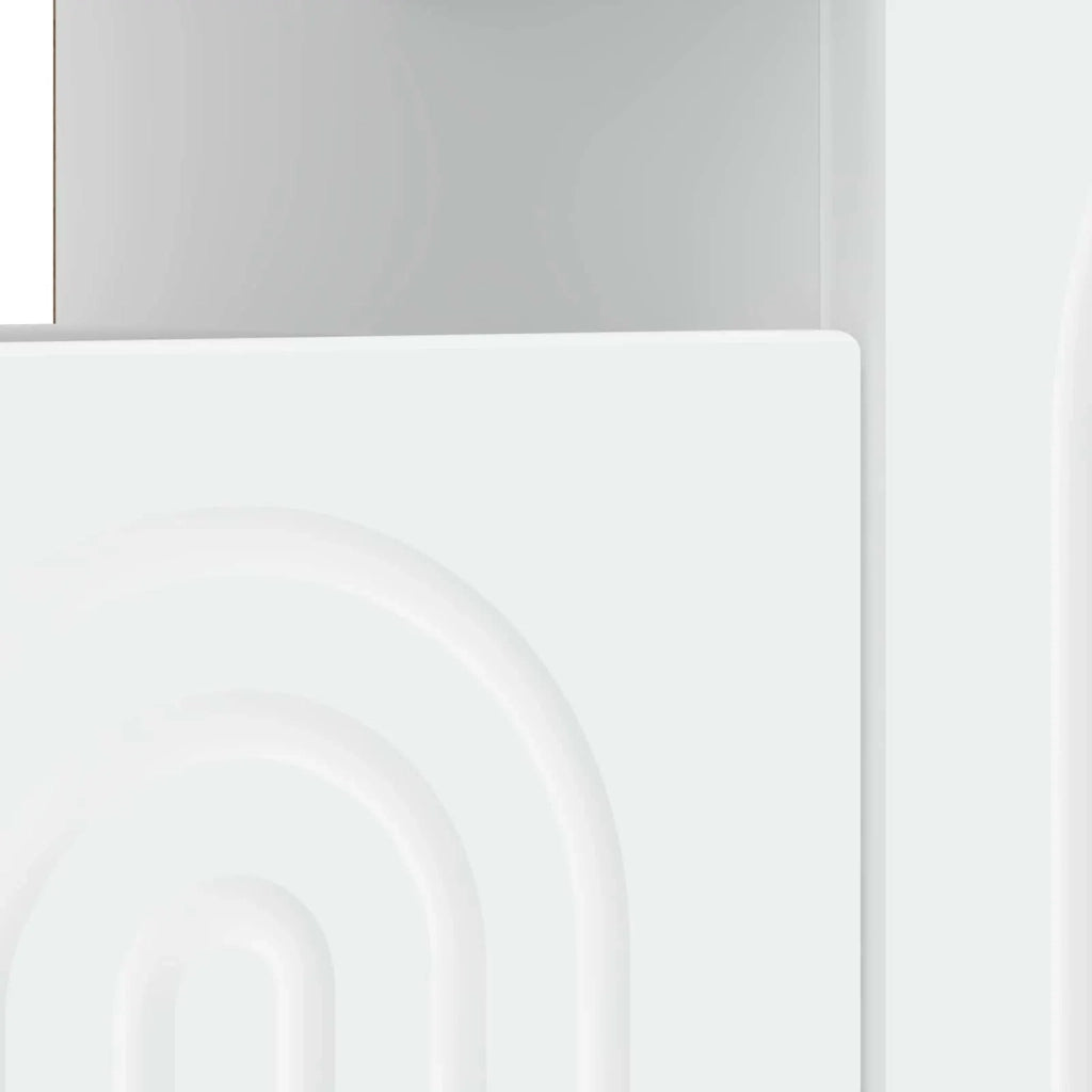 Mobile TV LED Bianco Legno ingegnerizzato 896245