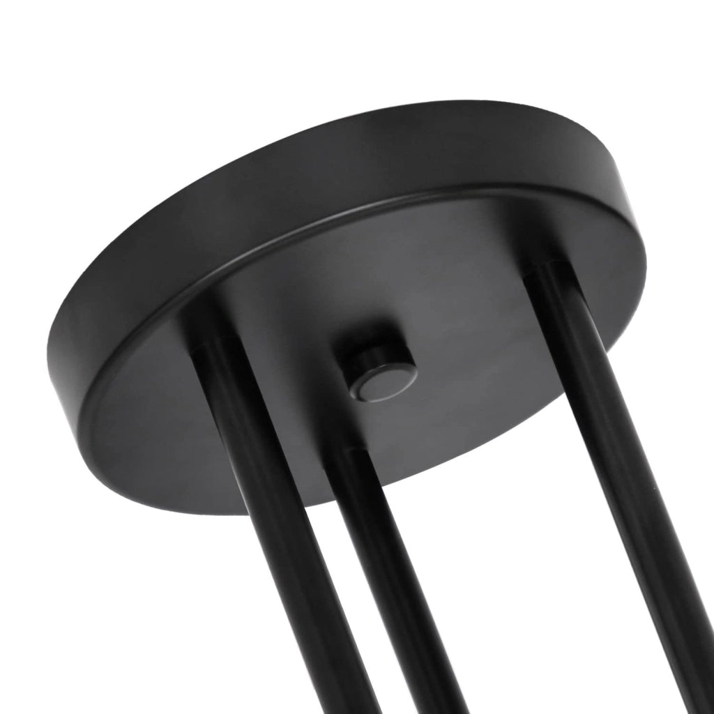 ZMH Lampada da soffitto in stile retrò a 6 fiamme senza lampadina per camera da letto