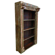 Libreria in legno fatta a mano 134x49x220h cm