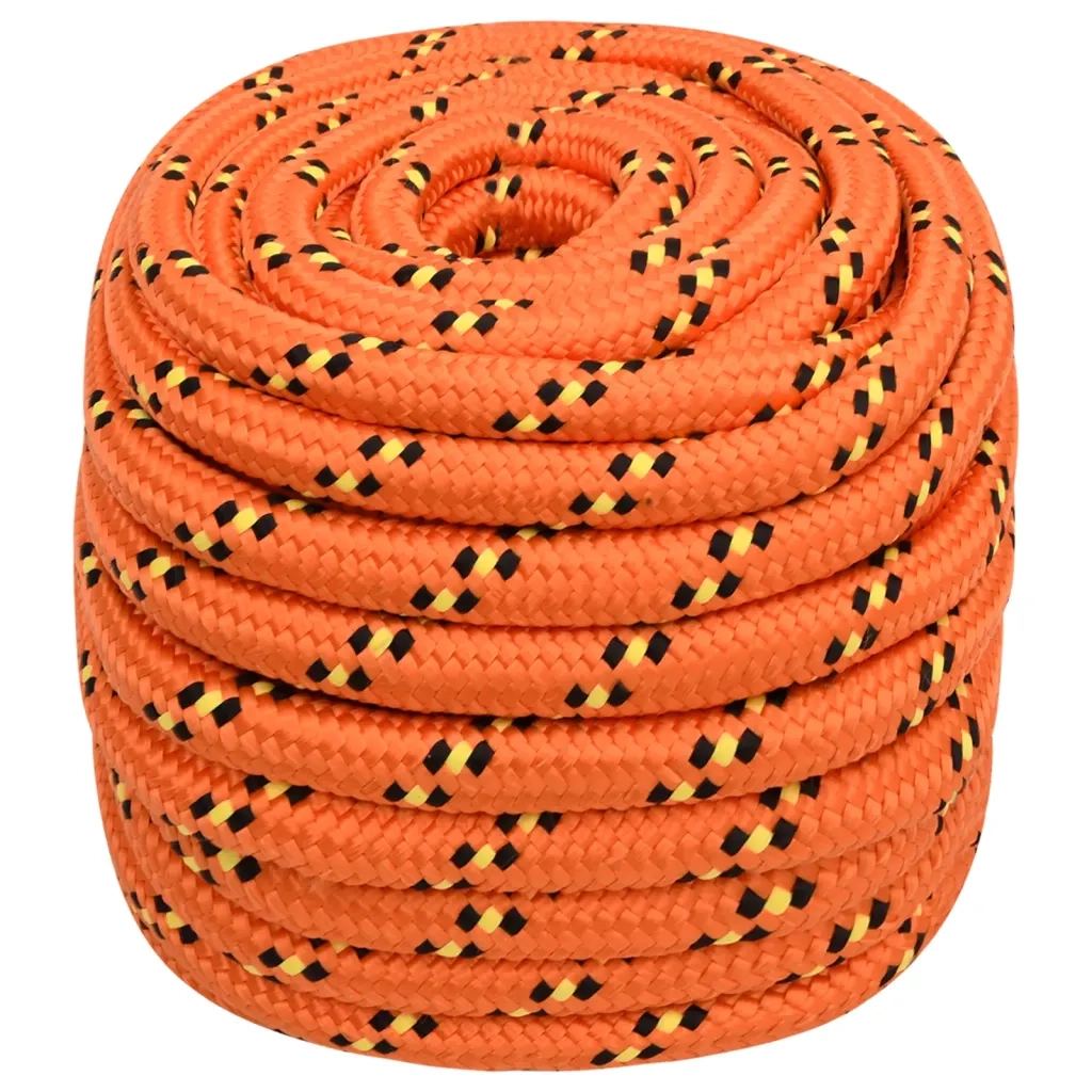 Corda per barca Arancione 20 mm 100 m in Polipropilene 152687