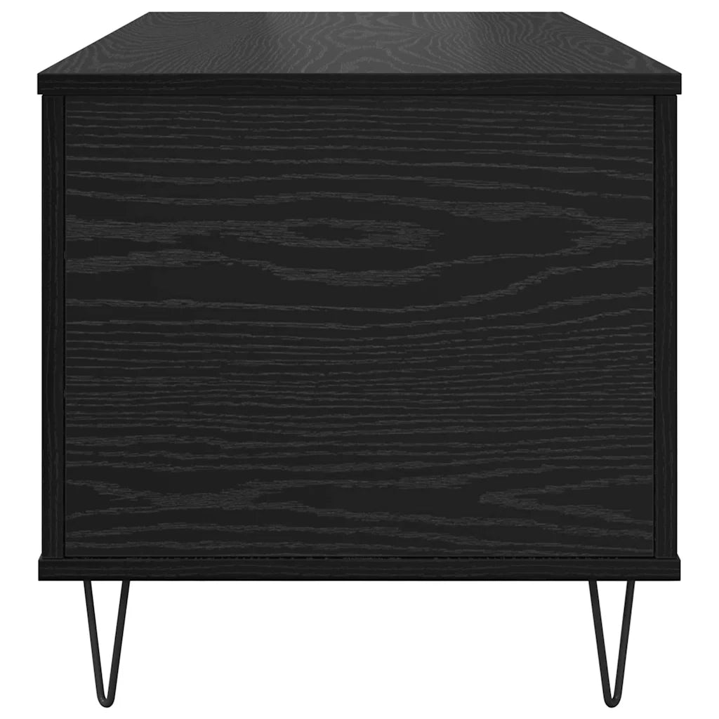 Tavolino da salotto Rovere nero 90 x 44.5 x 45 cm 879617