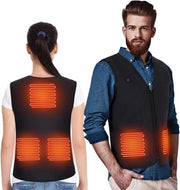 Pantalone Elettrico da Camping con Ricarica USB e Riscaldamento Regolabile - Giacca Elettrica per Esterno, Caccia, Escursioni, Campeggio.