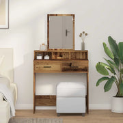Tavolo da Trucco con cassetto Legno vecchio 79 x 41 x 140 cm 865143