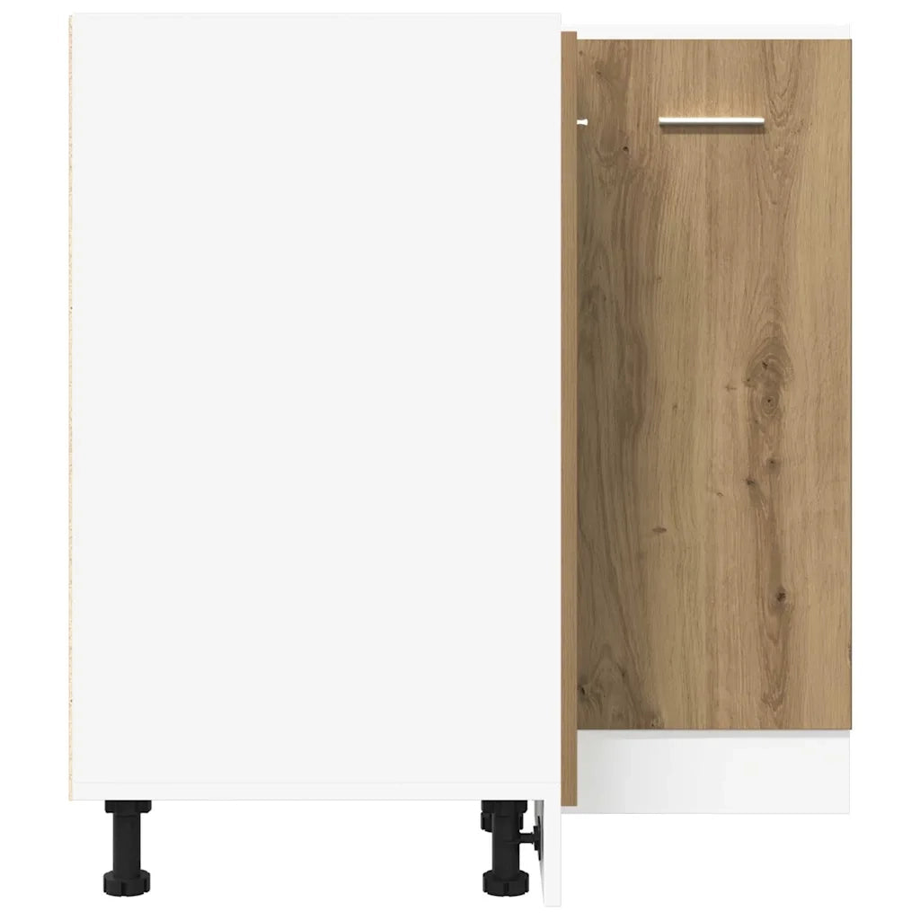 Armadietto Cucina-Mobiletto da Cucina ¡°Lyon¡± Rovere Artigianale 75,5x75,5x81,5 cm