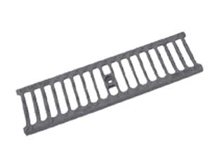 GRIGLIA IN GHISA PER CANALETTA IN ABS CM.50X20  cm.50x20x4h.