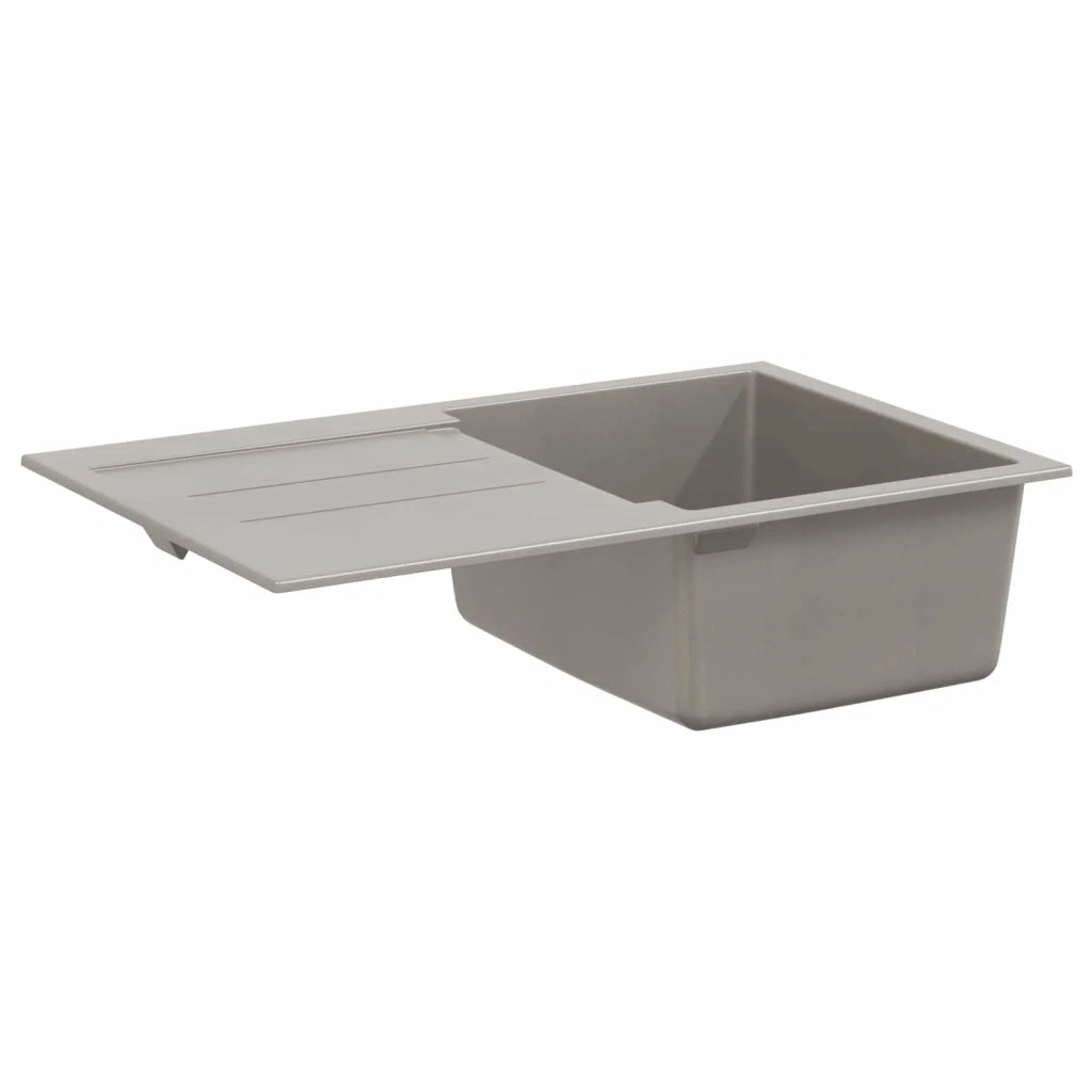 Lavello Grigio 780 x 500 mm 80% Quarzo e 20% Resina CFW8436447