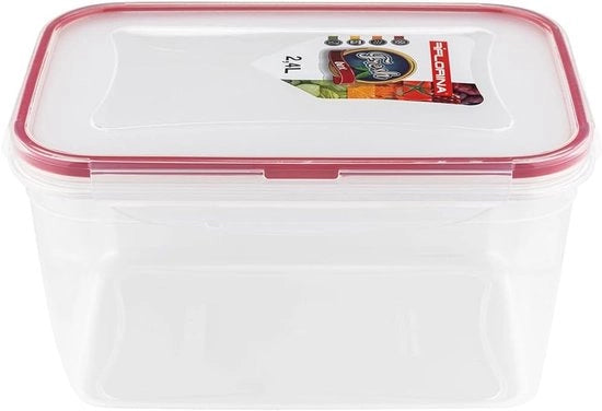 Contenitore alimentare - Cassa di conservazione - 2,4 l - Plastica - Stagnante