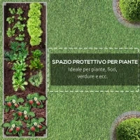 Fioriera Rettangolare in Legno di Abete con Ruote e Freno, 96x30.6x30 cm, Grigio