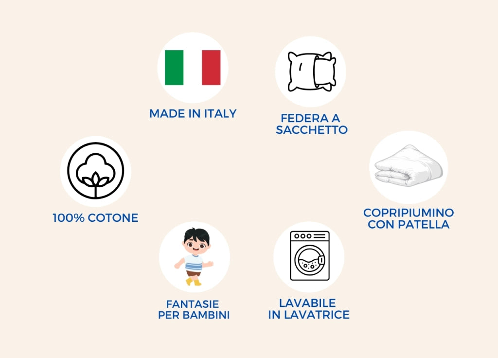 Copripiumino Sacco Piumone Freestyle Per Ragazzi 100% Cotone Digitale Yeah - Piazza E Mezza - Yeah