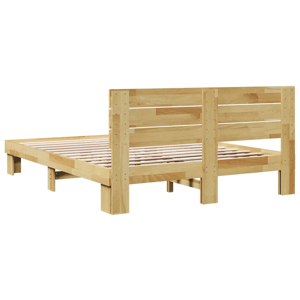 Struttura Letto con Testiera Senza Materasso 135x190 cm 3315728
