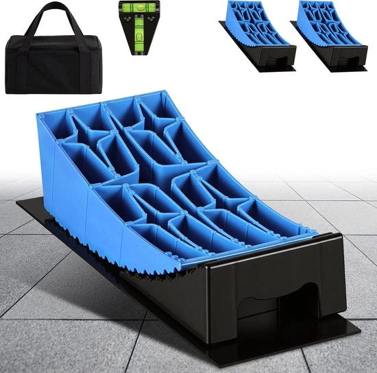 livellatori per camper 2 pezzi 32 x 15,2 x 11cm HDPE, quadrato
