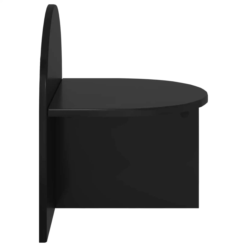 Comodino Rovere Nero 40 x 35,5 x 45,5 cm Legno ingegnerizzato