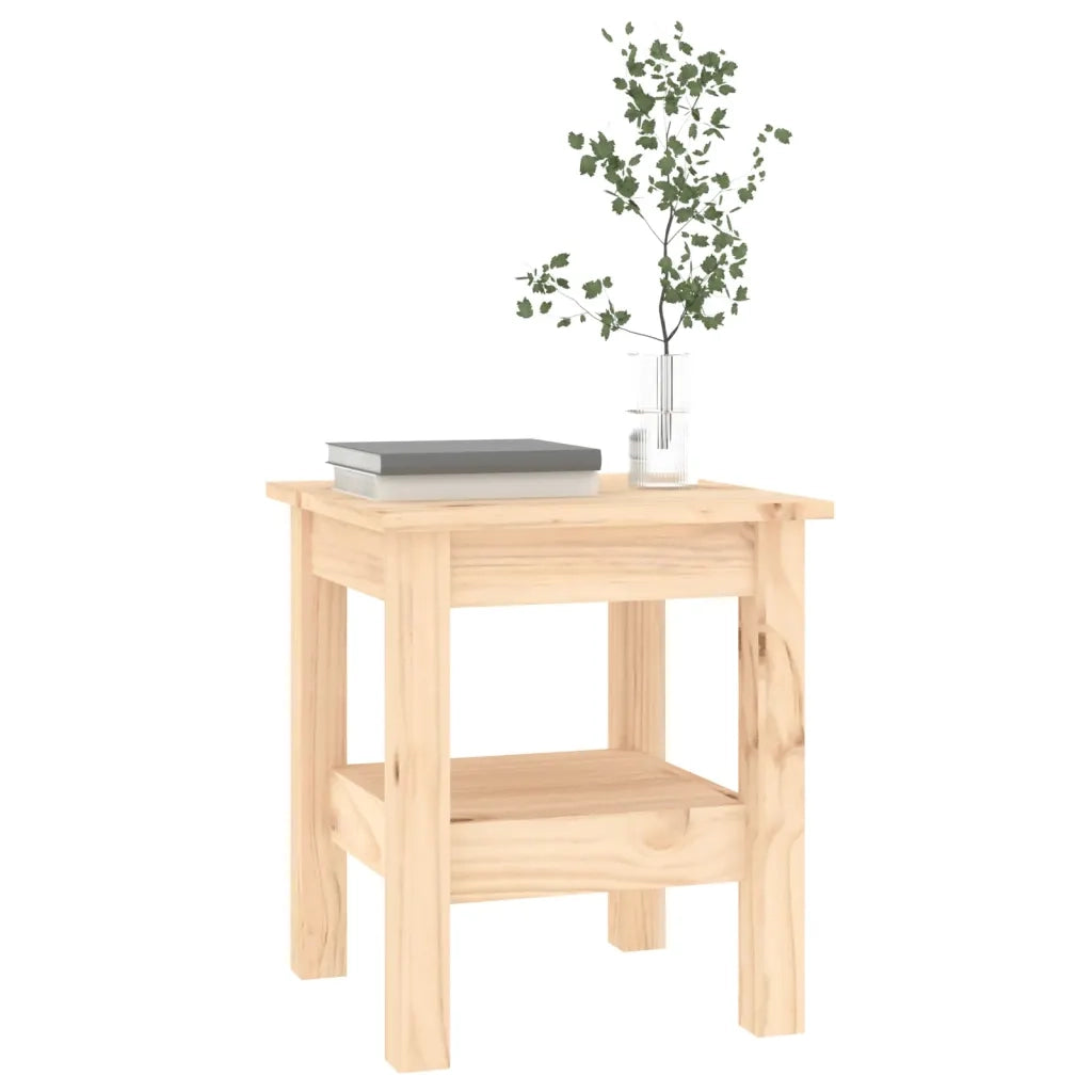 Tavolino da Salotto 35x35x40 cm Legno Massello di Pino 814259