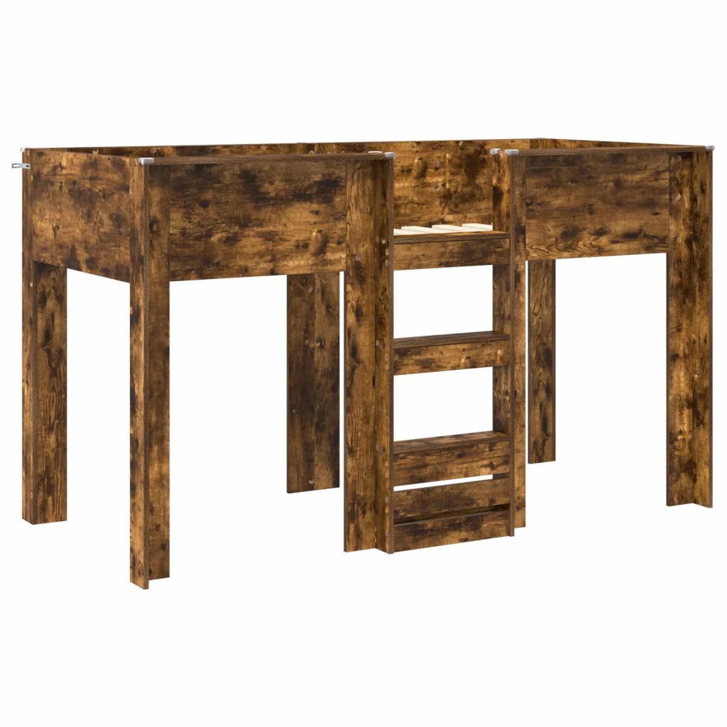 Letto a Castello per Bambini Rovere fumé 75 x 190 cm 3410471