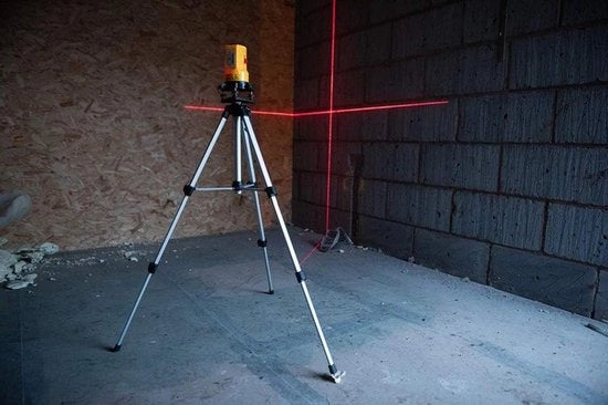 Kit di livellamento laser a secco - Portata 10m - Misurazioni precise