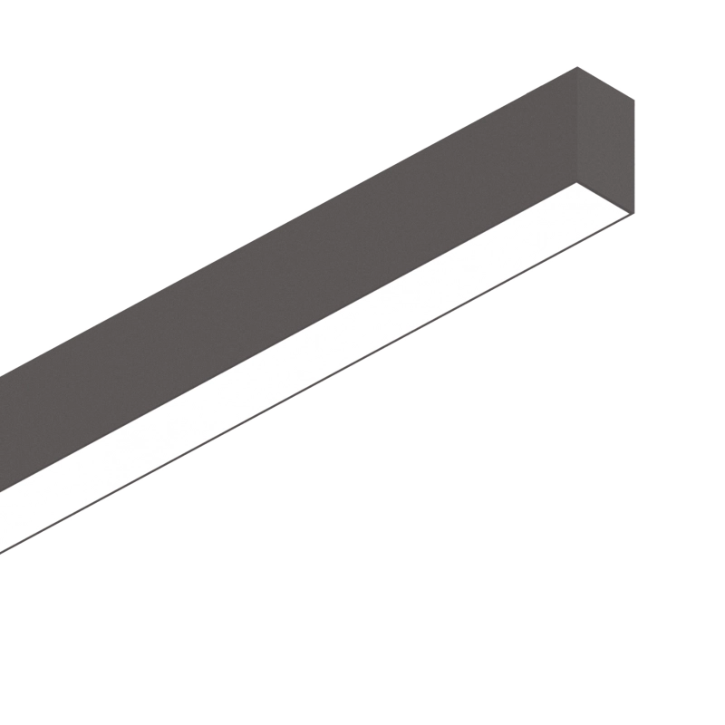 Sistema Lineare Fluo Wide 1200 3000k Bk Ideal-lux