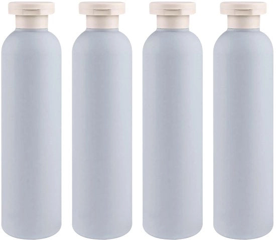 Strizzatore per Succo - 4 Unità - 260ml - Senza Lecito - Ricaricabile - Silicone - Valvola di Protezione contro le Gocce - Modello Reisset