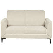 Divano 2 posti in tessuto beige glamour stile classico soggiorno contemporaneo