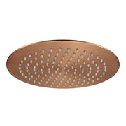 Soffione Doccia Rotondo Rea Js-p014brg 25cm Brush Copper