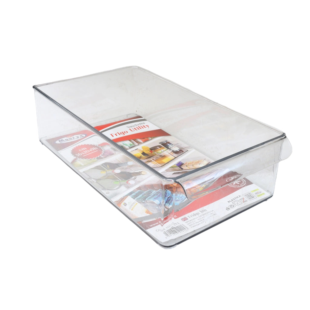 KIT SET 2 PZ MAURY'S VASCHETTA CONTENITORE PER FRIGORIFERO 36 X 20 X H9 CM