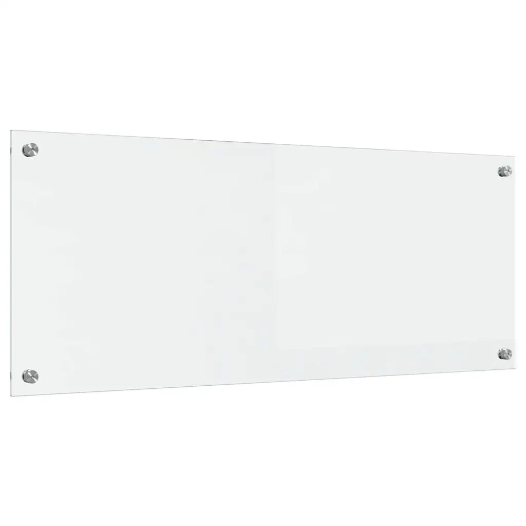 Schienale da cucina Trasparente 100 x 40 cm vetro temperato CFW9064784