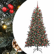 Albero di Natale Artificiale-Albero Natalizio con 300 LED Verde 180 cm 477543