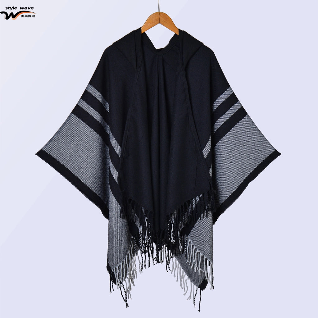 Sciarpa da uomo, protezione per le spalle per ambienti climatizzati, coperta, drappeggio per le spalle, nuovo mantello, scialle alla moda