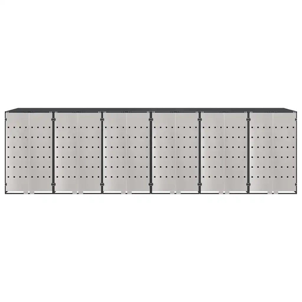 Contenitore per Rifiuti per 3 Bidoni 340 x 77.5 x 115.5 cm