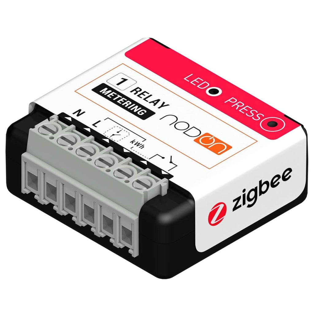 Modulo multifunzione con misurazione dei consumi compatibile con Zigbee Multicolore NODON