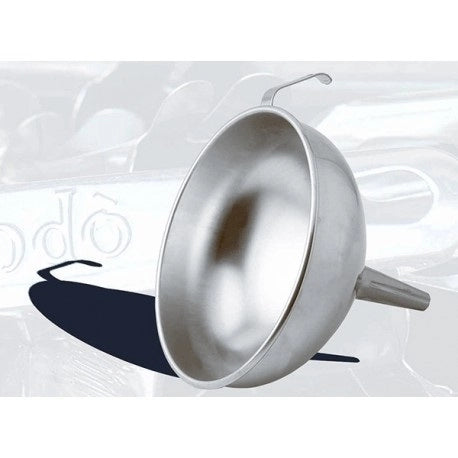 Imbuto da cucina in acciaio inox con manico 14 cm