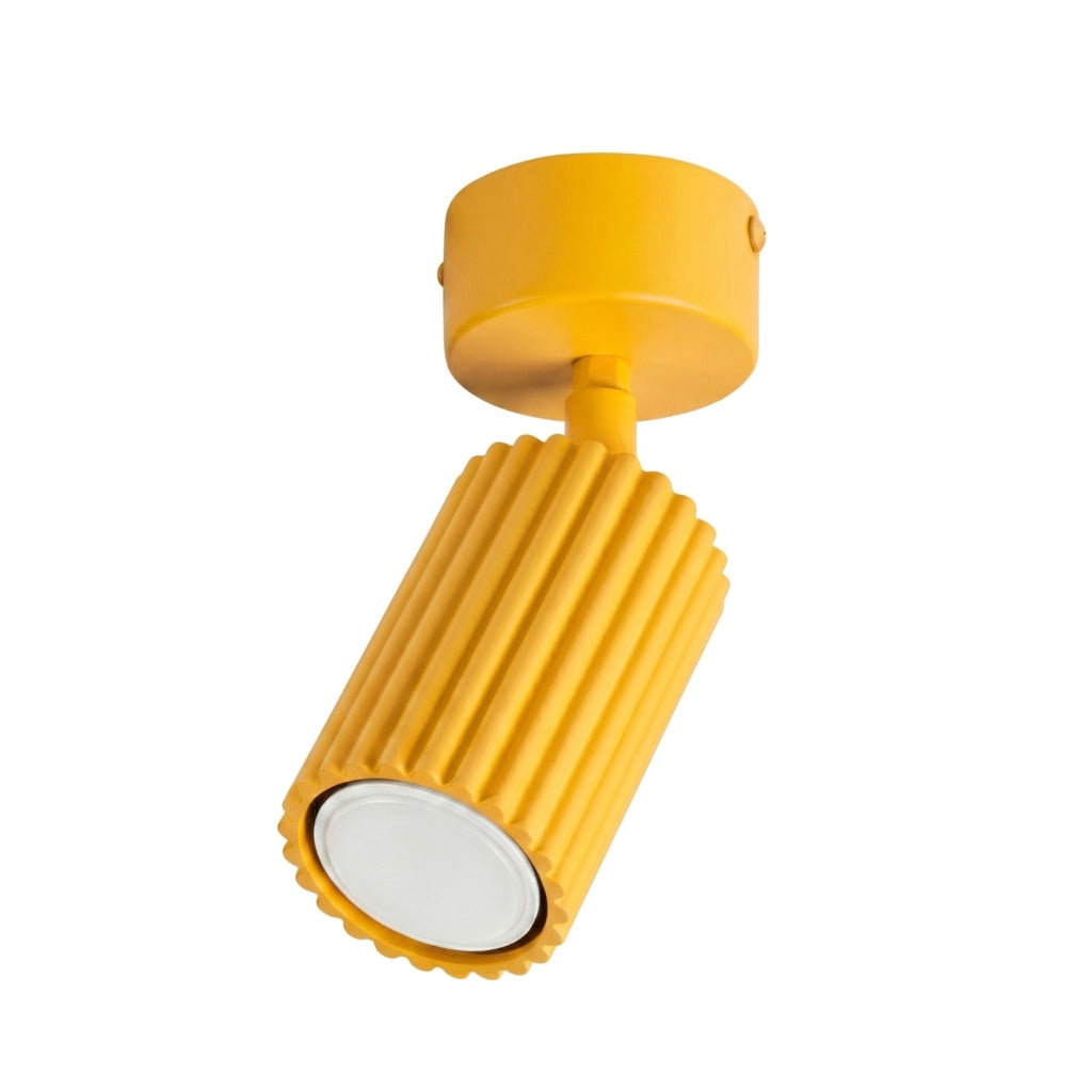 Plafoniera KARBON 1 giallo