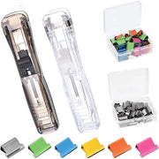 Set di Viti a Clip 100 pezzi - Clip rosmetti in acciaio inossidabile - Riciclabili - Utili e Efficienti - PVC/Ferro - Kit di viti a clip mini - Adesivi