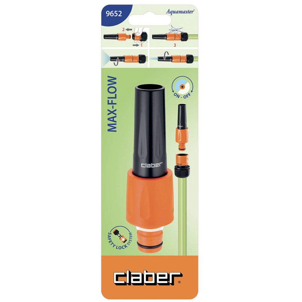 Lanciaspruzzo Max Flow in Blister Art. 9652 Claber