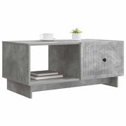 Tavolino da salotto | Tavolino da caff¨¨ | Tavolino da Soggiorno Grigio Cemento 90 x 50 x 40 cm